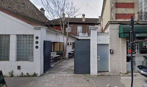 Entrée du centre agréé pour test psychotechnique à Aubervilliers en Île-de-France, pour permis suspendu, invalidé ou annulé.